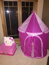 pink tent